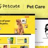 Pet Cute - Template Kit de Elementor veterinario y cuidado de mascotas