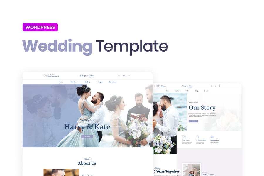 Lovedy — Template Kit para bodas
