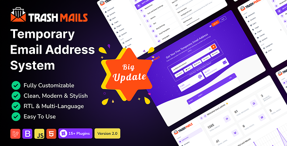 Trash Mails - Sistema de Direcciones de Correo Temporales