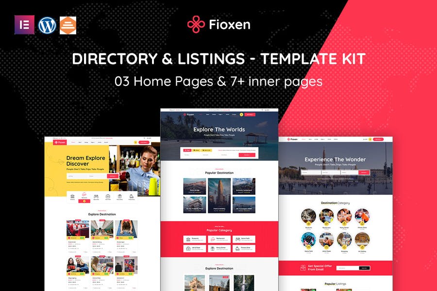 Fioxen - Tema de WordPress para listados de directorios