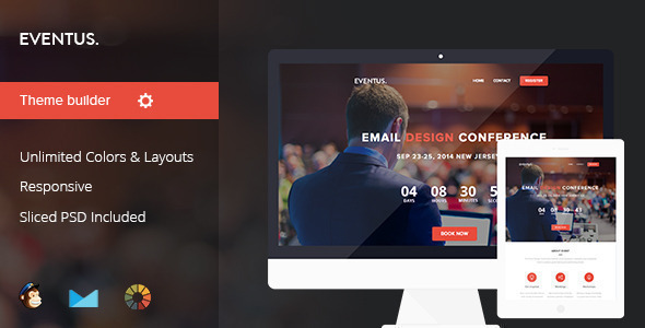 Eventus - Plantilla de correo electrónico para eventos/conferencias