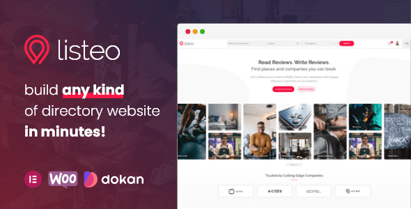 Listeo - Directorio y listados con reserva - Tema de WordPress