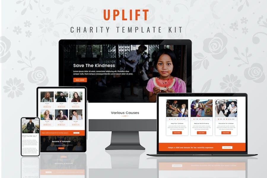 Uplift - Kit de plantillas para organizaciones benéficas
