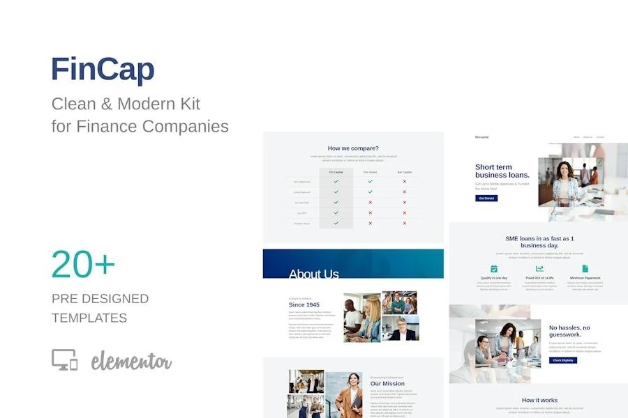 FinCap - Template Kit de finanzas