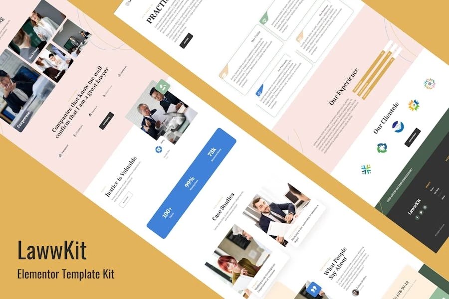 Lawkit - Template Kit Elementor para la práctica legal