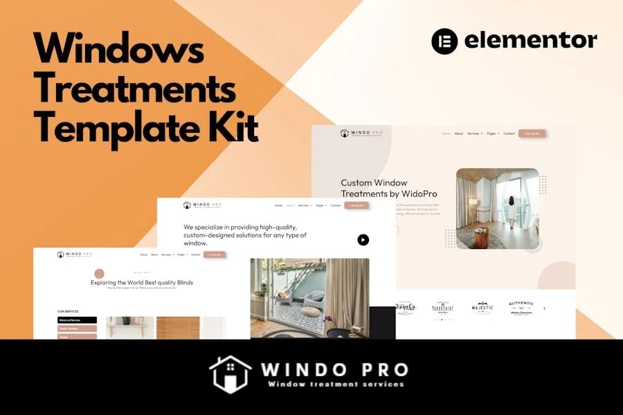 Windo - Template Kit para tratamientos de ventanas