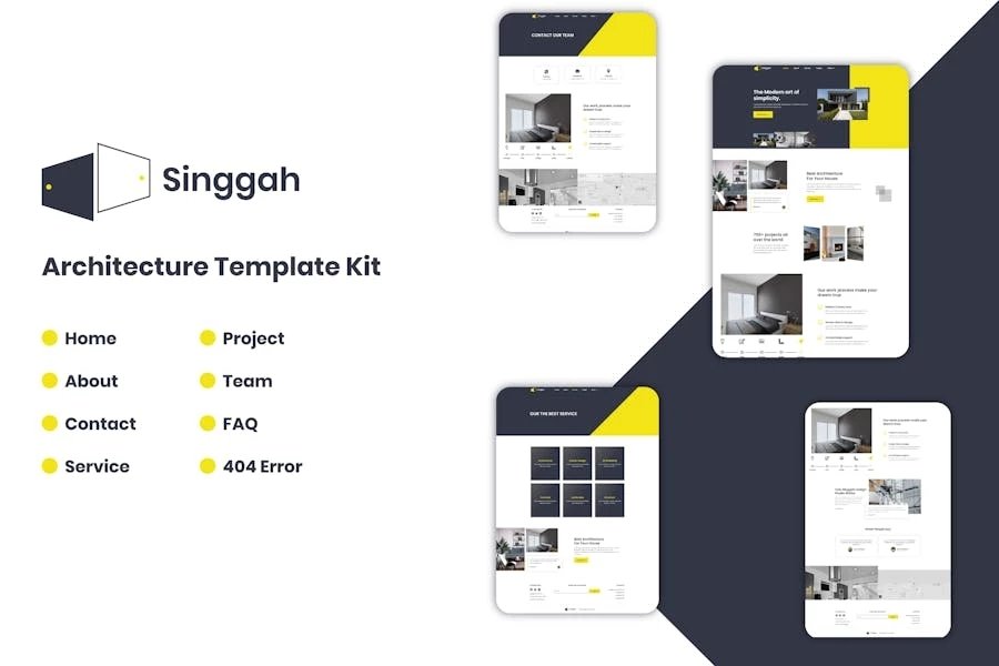 Singgah - Kit de plantillas de arquitectura Elementor Pro