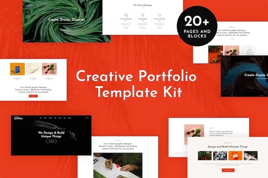 Helion - Kit de Plantillas Elementor para Porfolio Creativo
