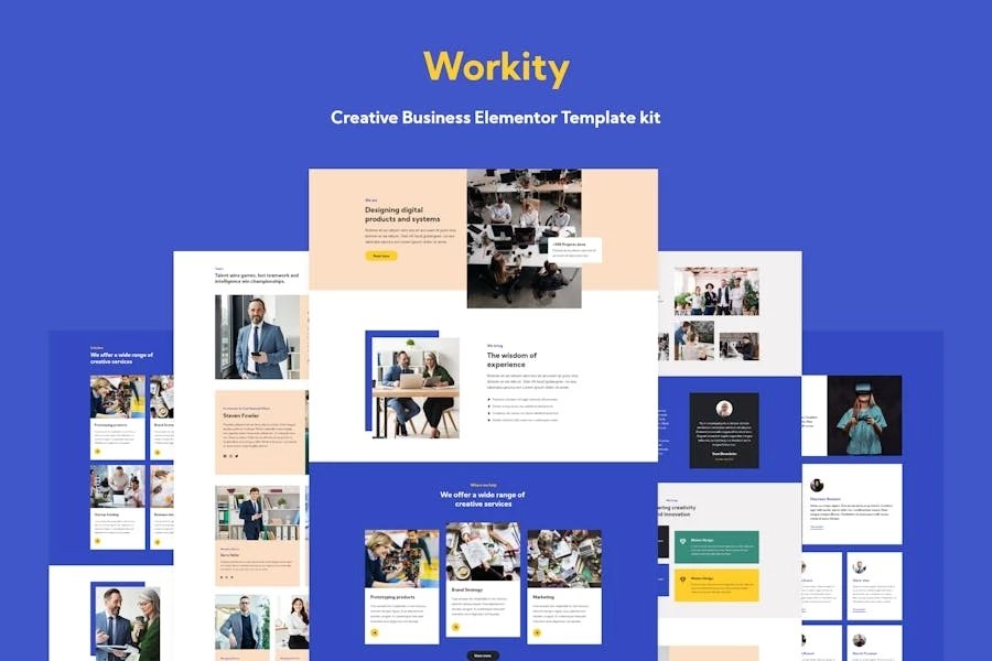 Workity kit de Plantillas Creative Business Elementor