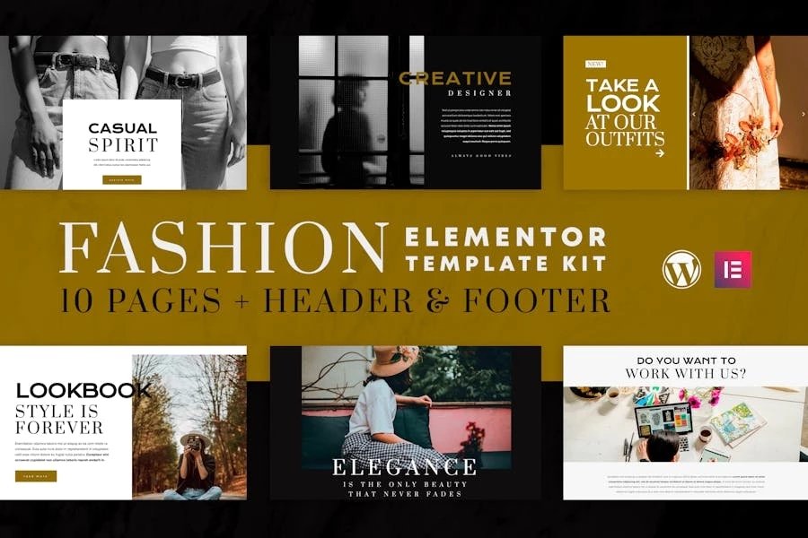 Fashion Spirit - Kit de plantillas Elementor de WooCommerce