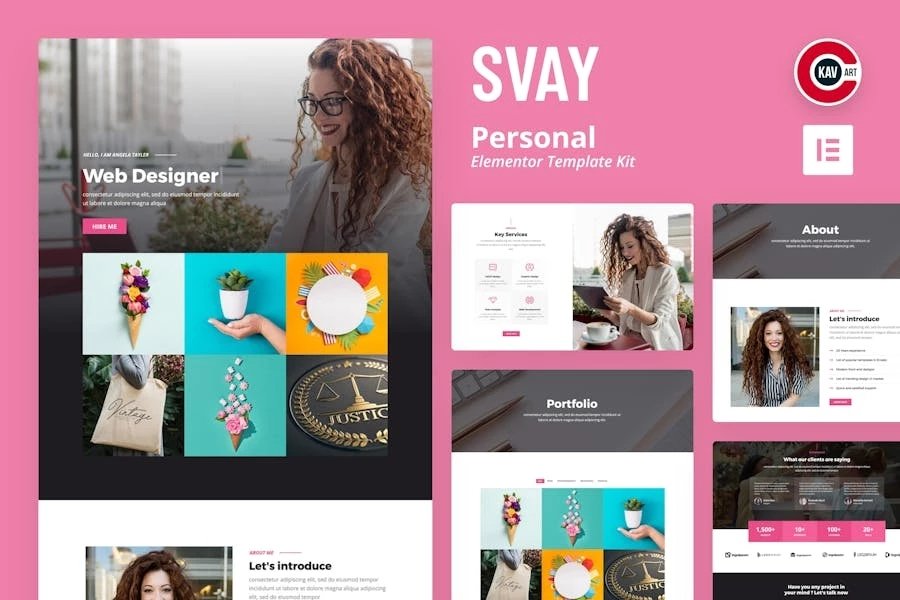 Svay - Template Kit personales