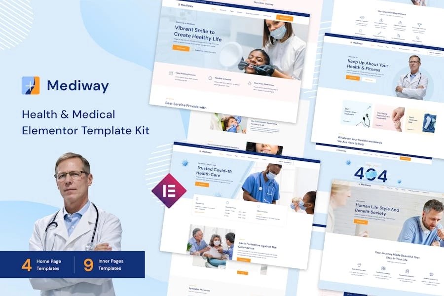 Mediway - Template Kit de elementos médicos y de salud
