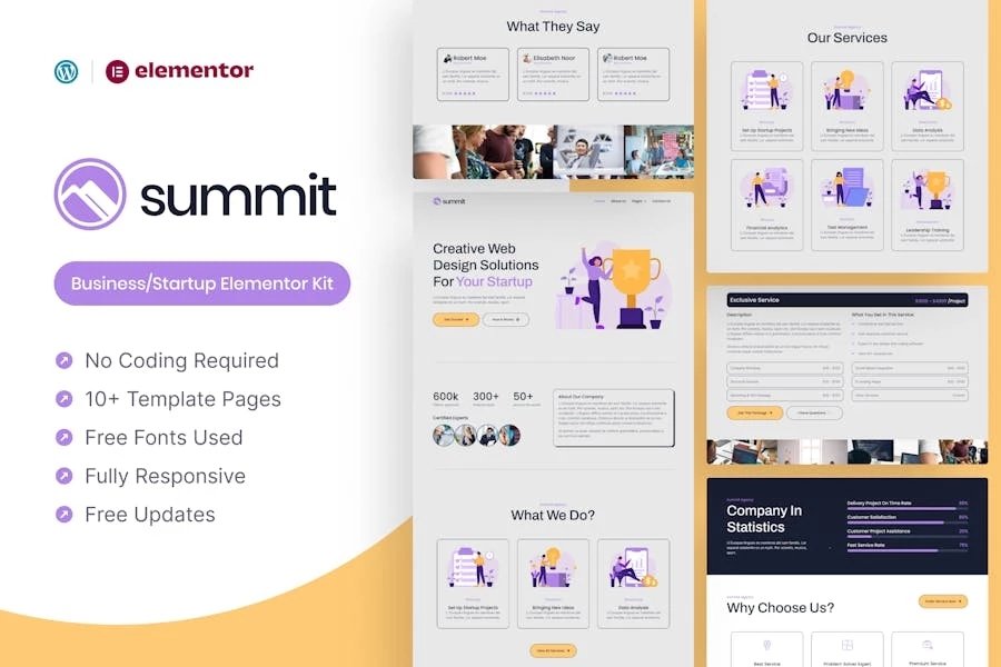 Summit - Kit de plantillas para empresas y startups