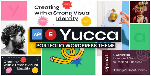Yucca - Personal Artist Lookbook WordPress Theme